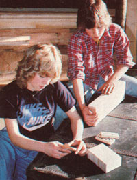 Building and Selling Giant Wooden Dominoes